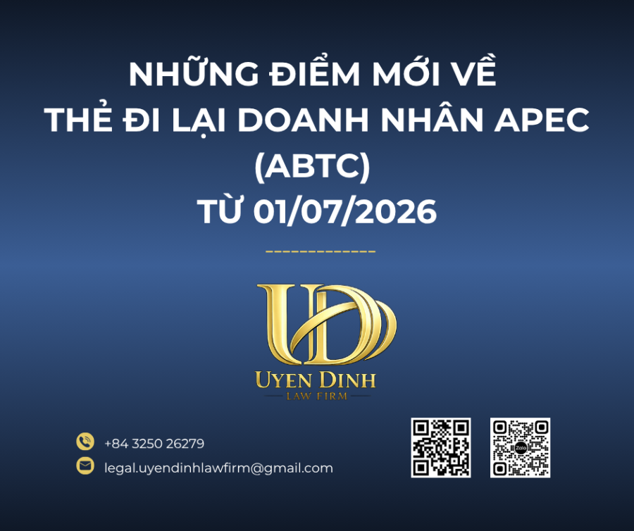 NHỮNG ĐIỂM MỚI VỀ THẺ ĐI LẠI DOANH NHÂN APEC (ABTC) TỪ NGÀY 01/07/2026