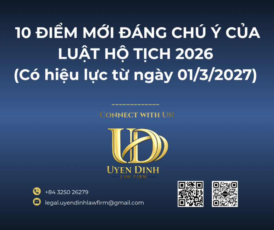 10 ĐIỂM MỚI ĐÁNG CHÚ Ý CỦA LUẬT HỘ TỊCH 2026