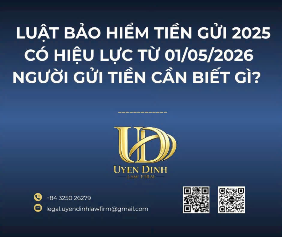 LUẬT BẢO HIỂM TIỀN GỬI 2025 CÓ HIỆU LỰC TỪ 01/05/2026 – KHI GỬI TIỀN CẦN LƯU Ý GÌ?