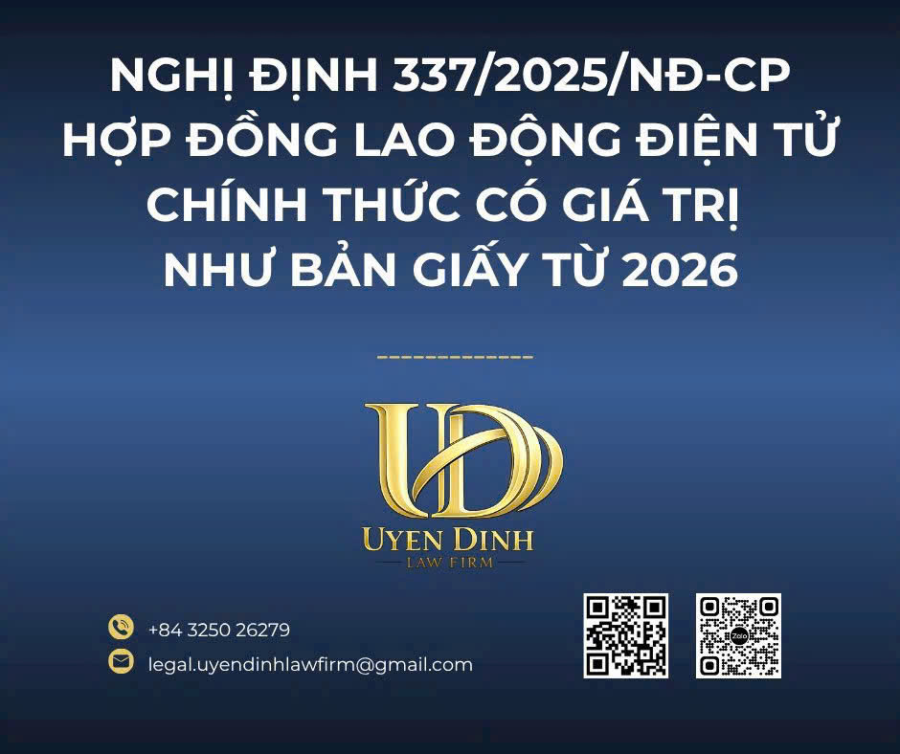NGHỊ ĐỊNH 337/2025/NĐ-CP VỀ HỢP ĐỒNG LAO ĐỘNG ĐIỆN TỬ – CẦN BIẾT GÌ TỪ 2026?