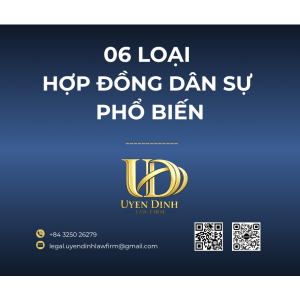 06 LOẠI HỢP ĐỒNG DÂN SỰ PHỔ BIẾN